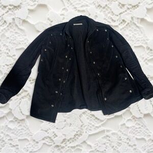 Y/Project Black Snap-Front Men’s Jacket
